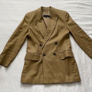 Vintage linen blazer